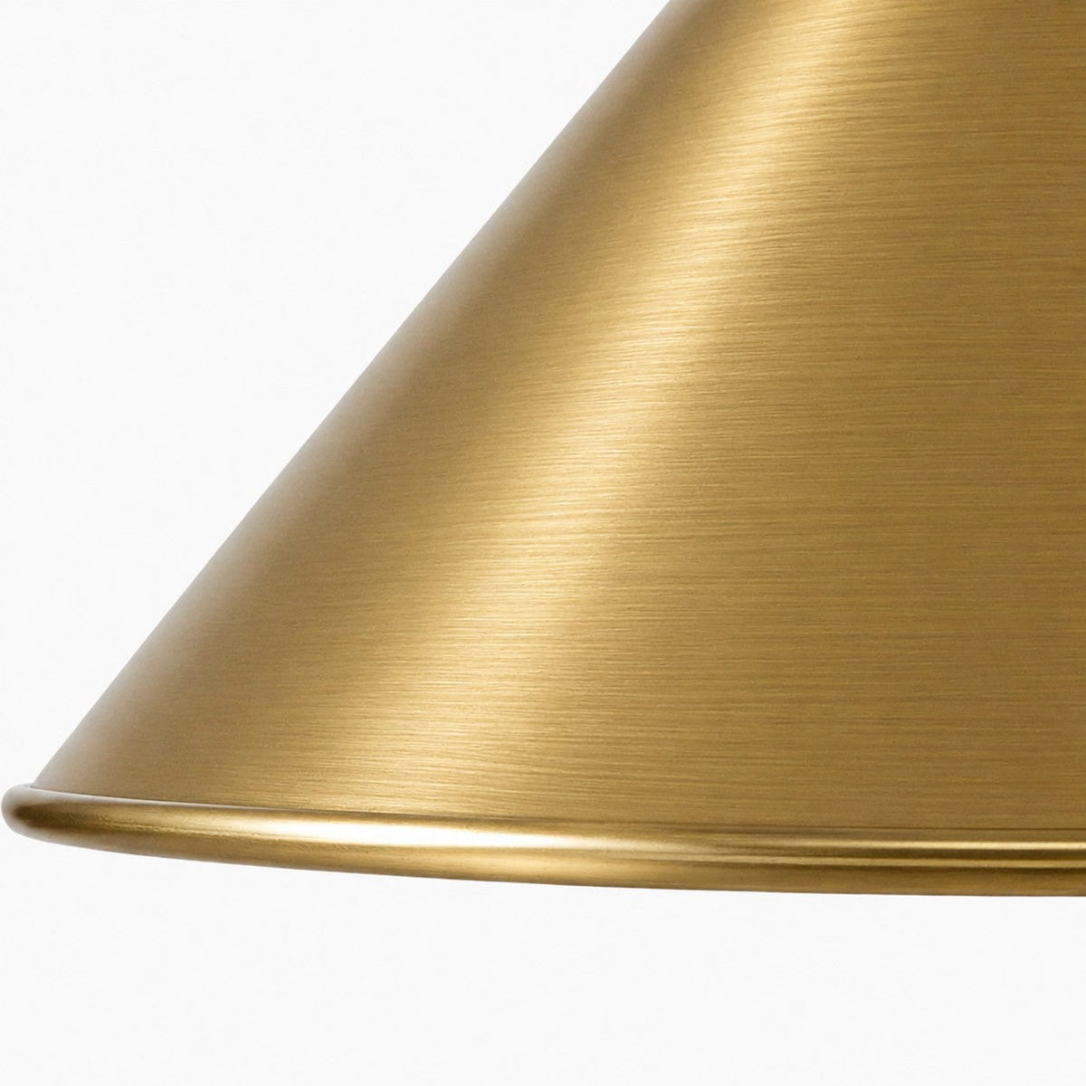 Modern Farmhouse Cone Pendant Light – Dimmable Kitchen and Entryway Lighting