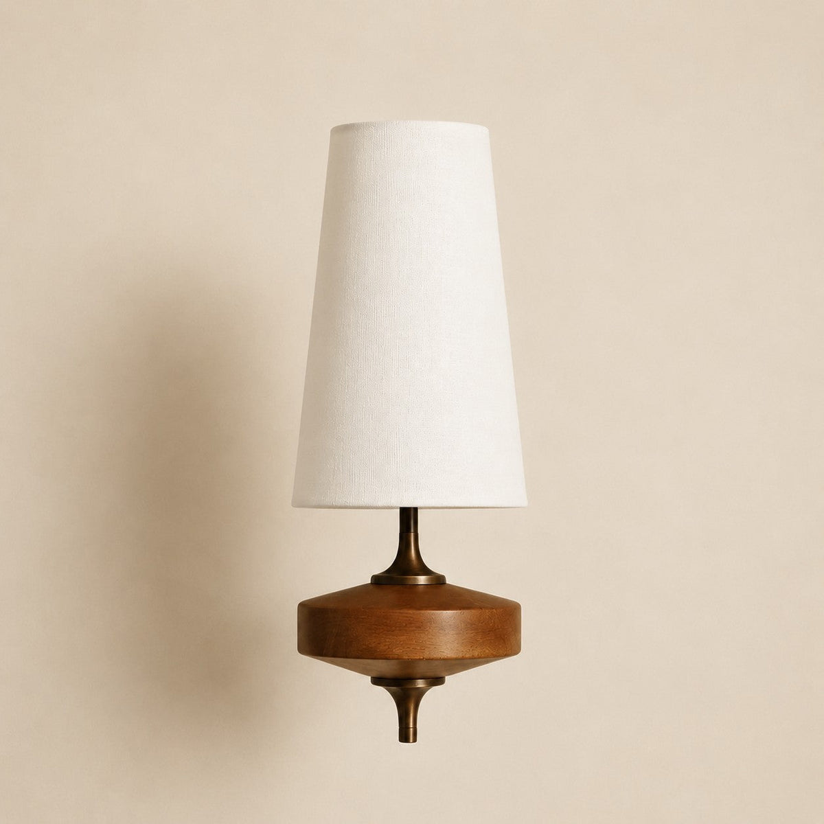 Retro Fabric Shade Wall Sconce – Classic Fabric Lighting For Bedroom