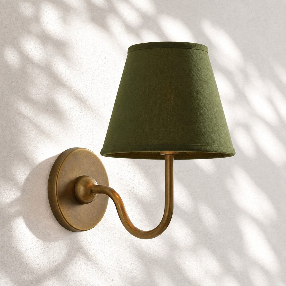 Fabric Shade Wall Sconce with Drum Shade - Classic Pleated Sconce Light