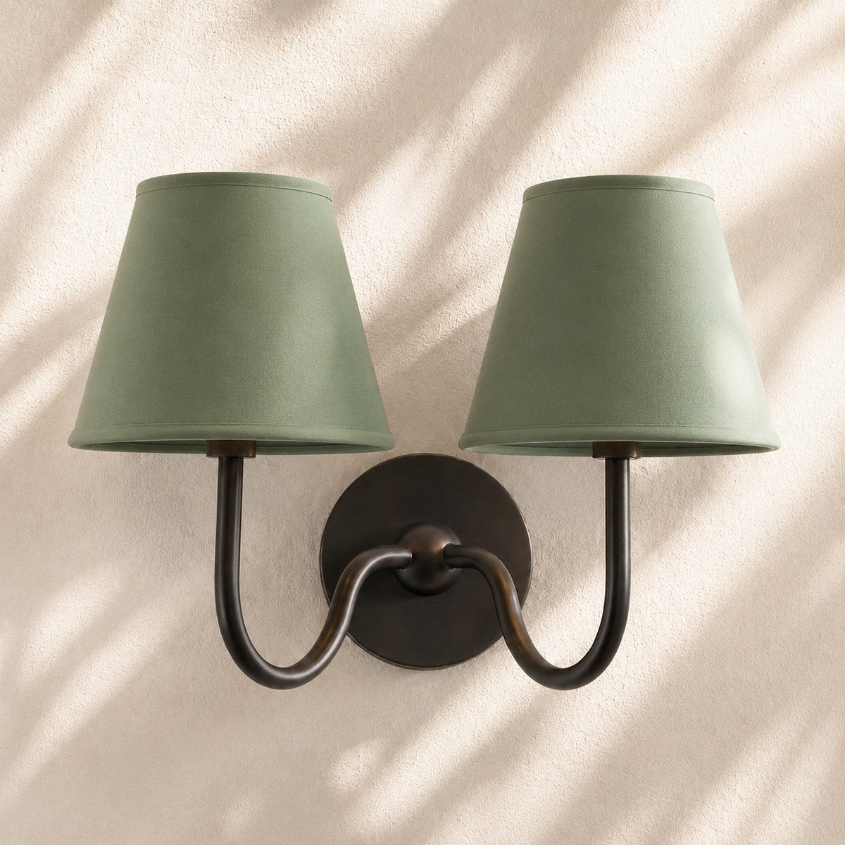 Fabric Shade Wall Sconce with Drum Shade - Classic Pleated Sconce Light