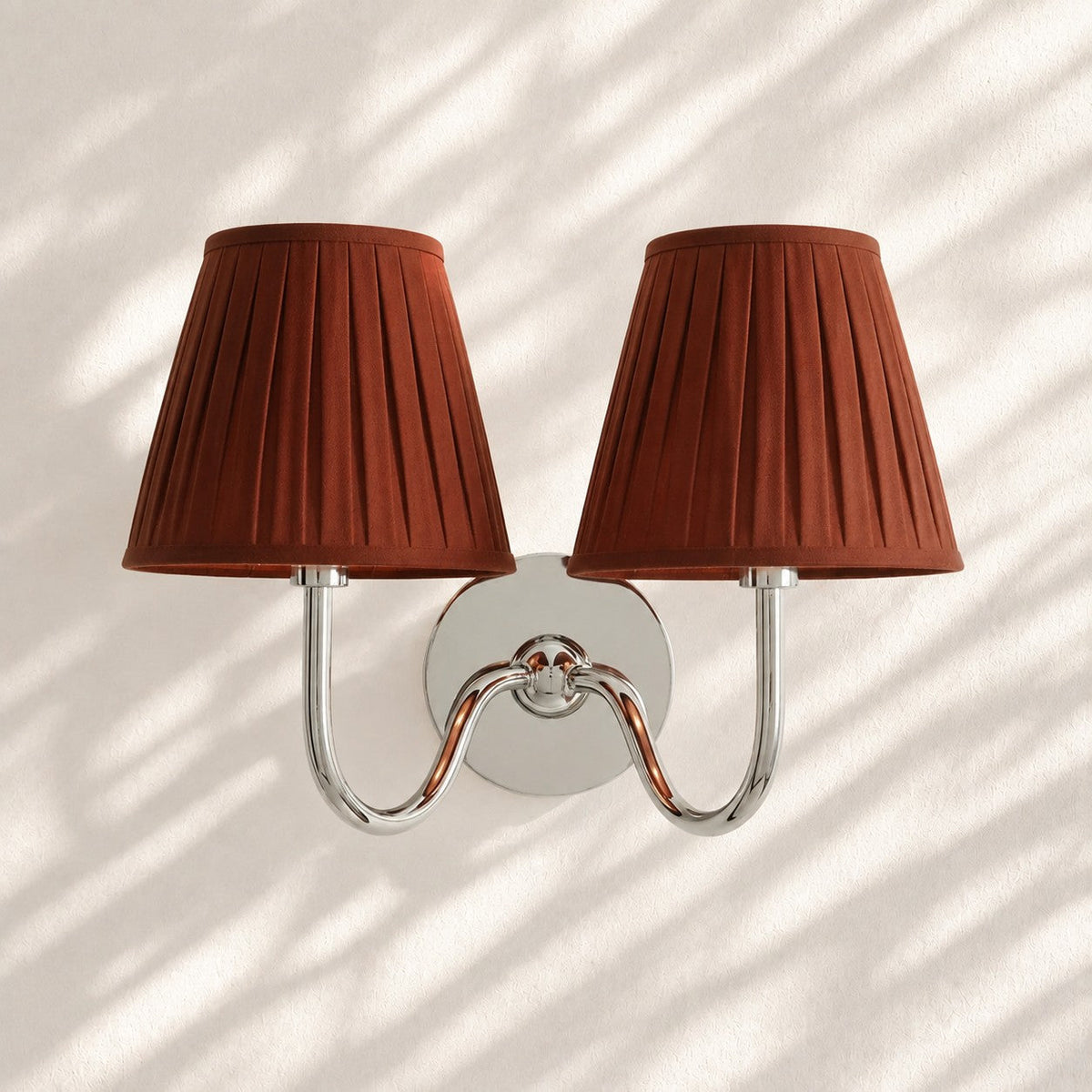 Fabric Shade Wall Sconce with Drum Shade - Classic Pleated Sconce Light