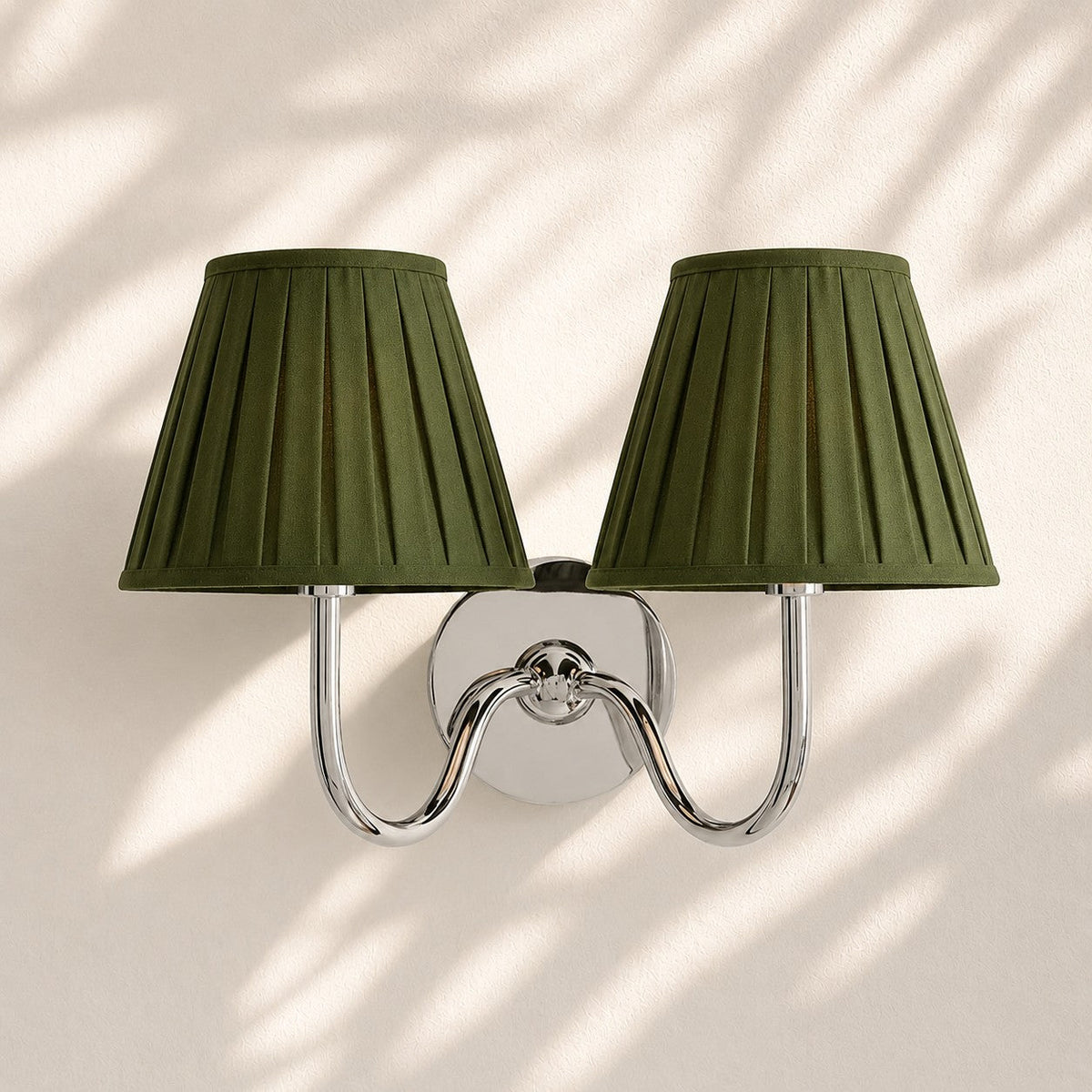 Fabric Shade Wall Sconce with Drum Shade - Classic Pleated Sconce Light