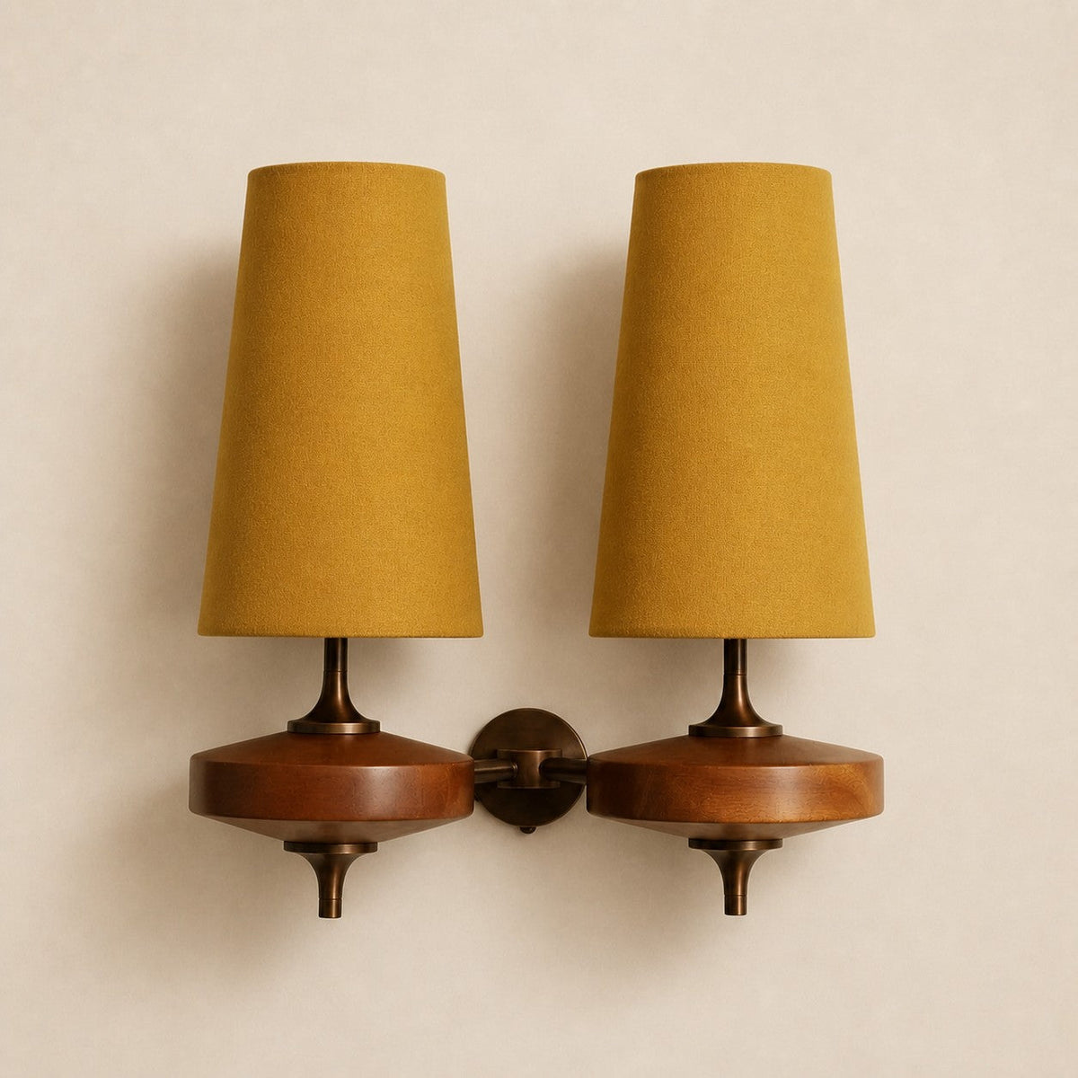 Retro Fabric Shade Wall Sconce – Classic Fabric Lighting For Bedroom