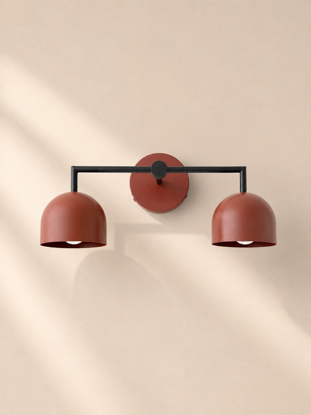 Dome Farmhouse Vanity Wall Sconce – Rustic Bathroom colorful Vanity Light Fixture