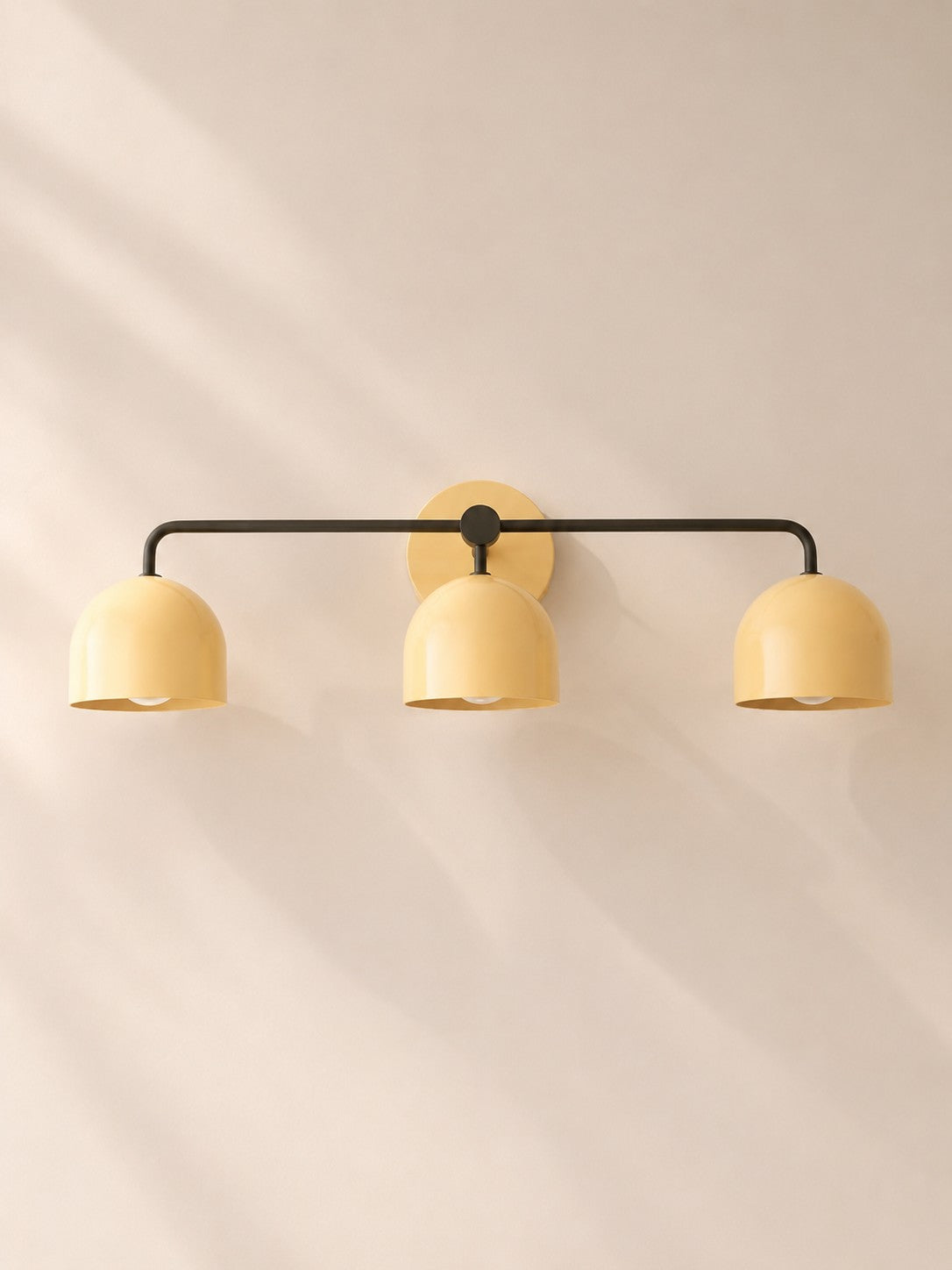 Dome Farmhouse Vanity Wall Sconce – Rustic Bathroom colorful Vanity Light Fixture