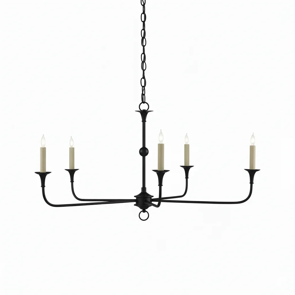 Unity Classic Vintage European Style Mid-century Bronze Chandelier