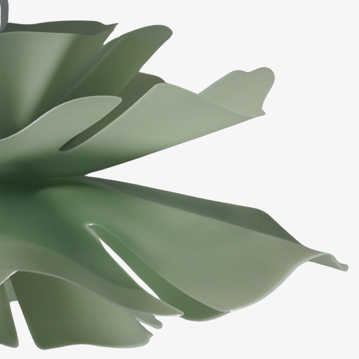 Handcrafted White Lotus Flower Pendant Light - Vintage Nordic Acrylic Design
