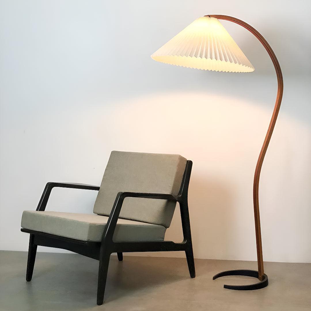 Arc Floor Lamp With Modern Shade Design