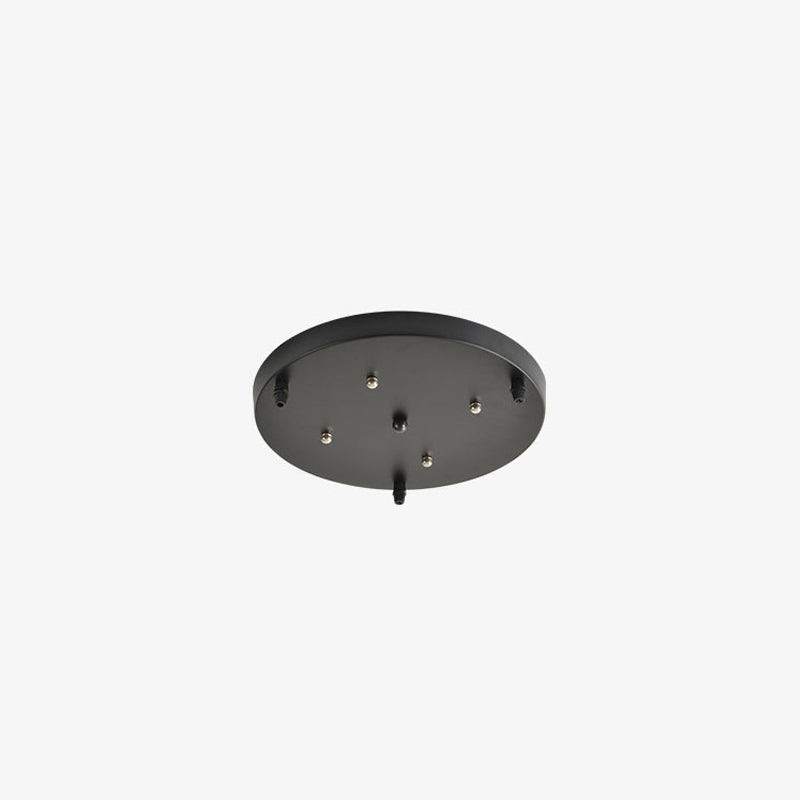 Modern Minimalist Shaped Glass 1-Light Cloud Suspension Pendant Light for Living Room