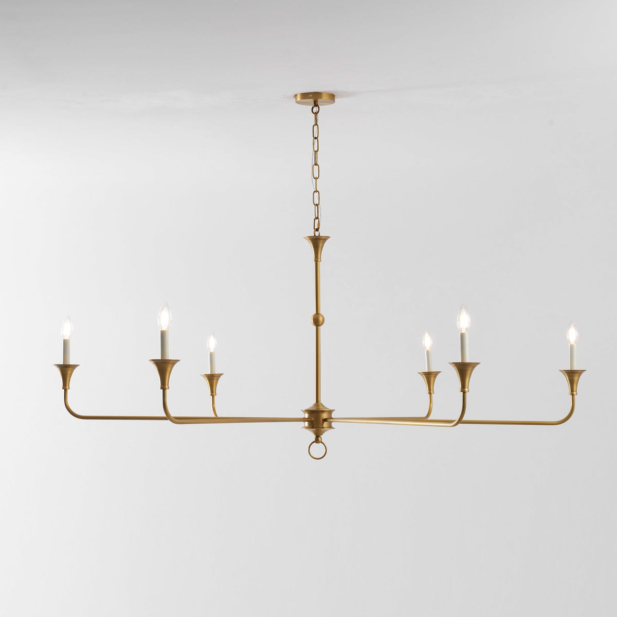 Unity Classic Vintage European Style Mid-century Bronze Chandelier