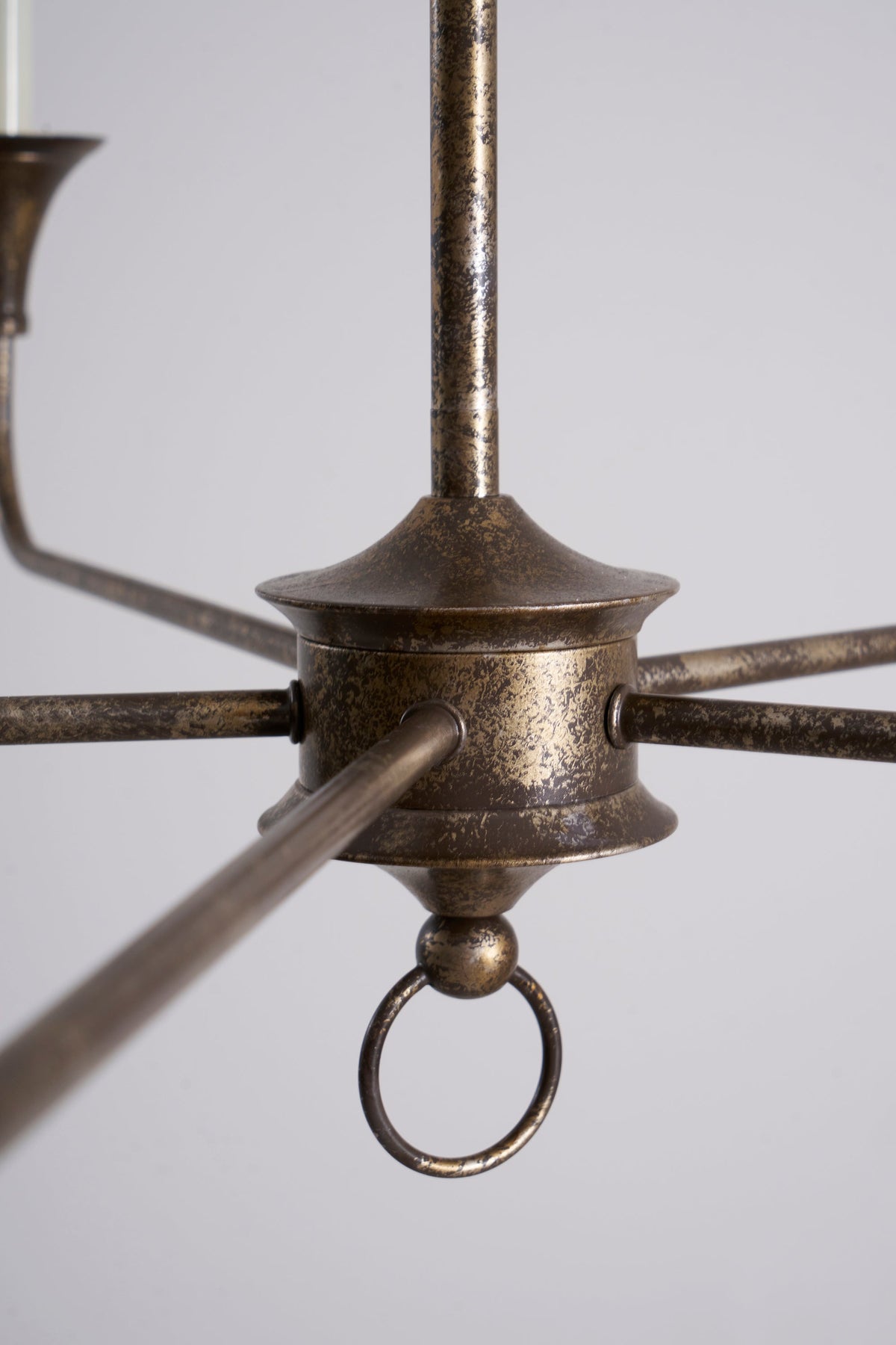 Unity Classic Vintage European Style Mid-century Bronze Chandelier