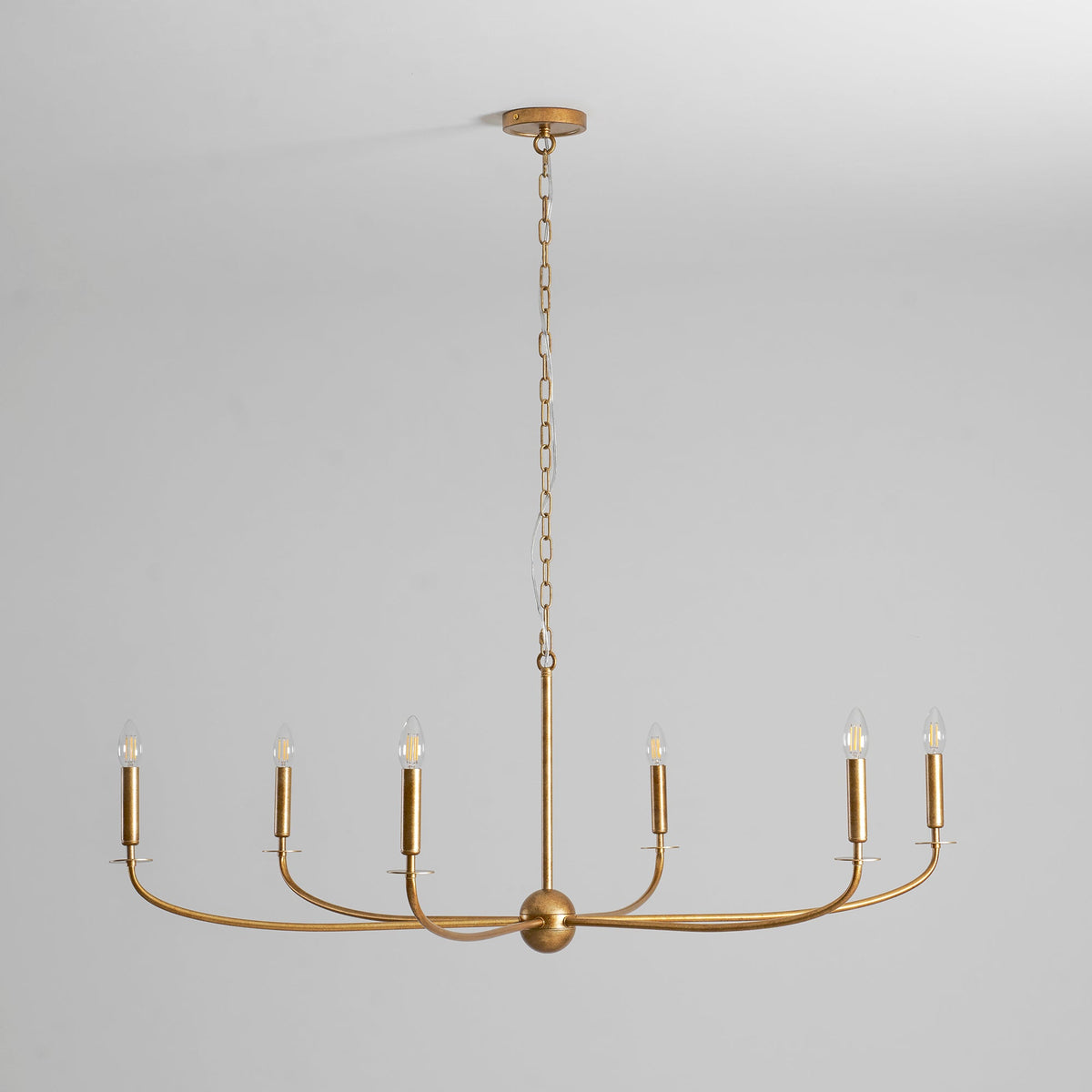 Grand Candle-style Farmhouse Chandelier