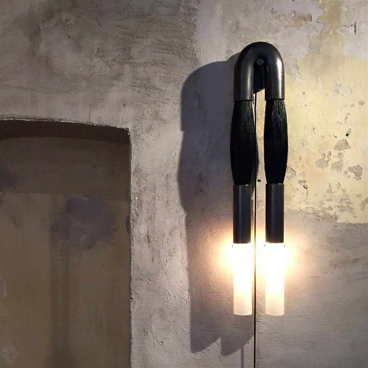 Double Head Antique Wall Sconce Light
