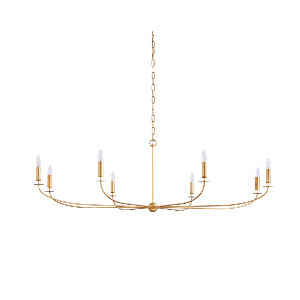 Grand Candle-style Farmhouse Chandelier