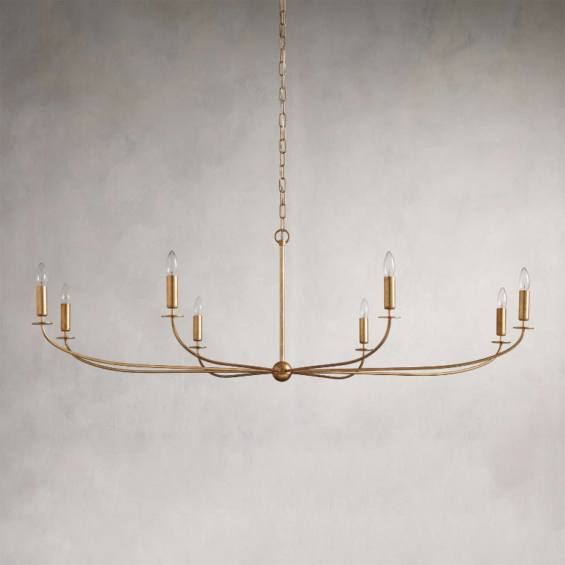 Grand Candle-style Farmhouse Chandelier