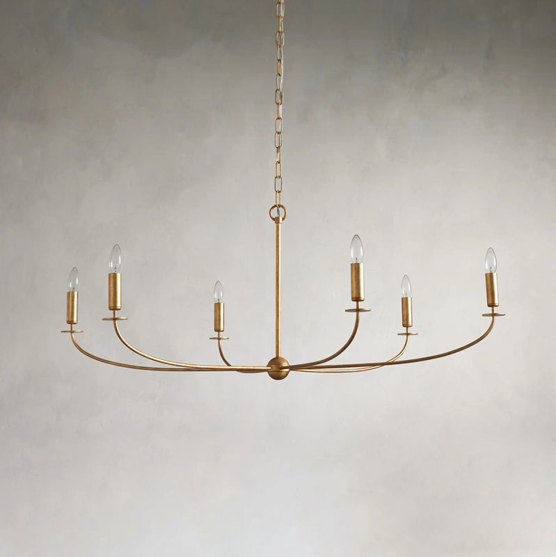 Grand Candle-style Farmhouse Chandelier