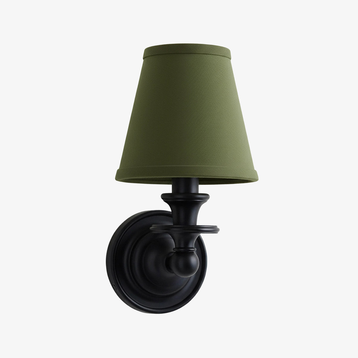 Drum Shade Wall Sconce – Fabric Sconce Light for Cozy Cottage Lighting