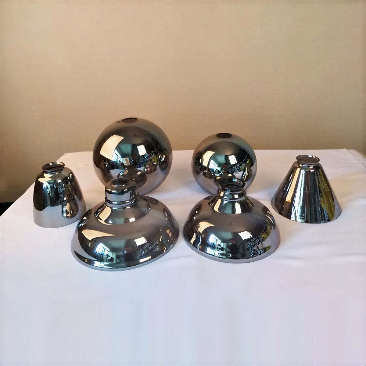 Industrial Pendant Light With Clear Glass Shade