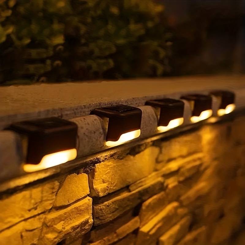 Solar-Powered LED Wall Light for Garden and Patio