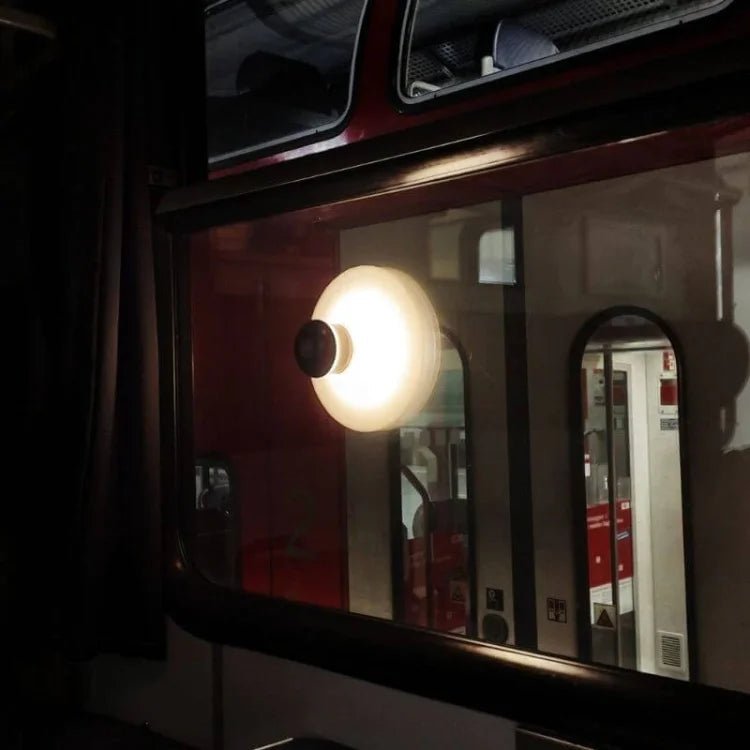 Rechargeable LED lamp with adjustable brightness