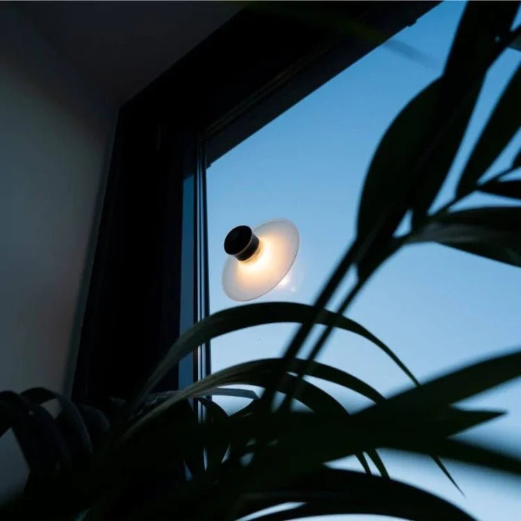 Rechargeable LED lamp with adjustable brightness