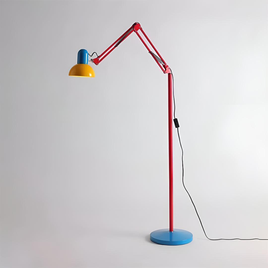 Memphis Modern Adjustable Floor Lamp With Reading Light