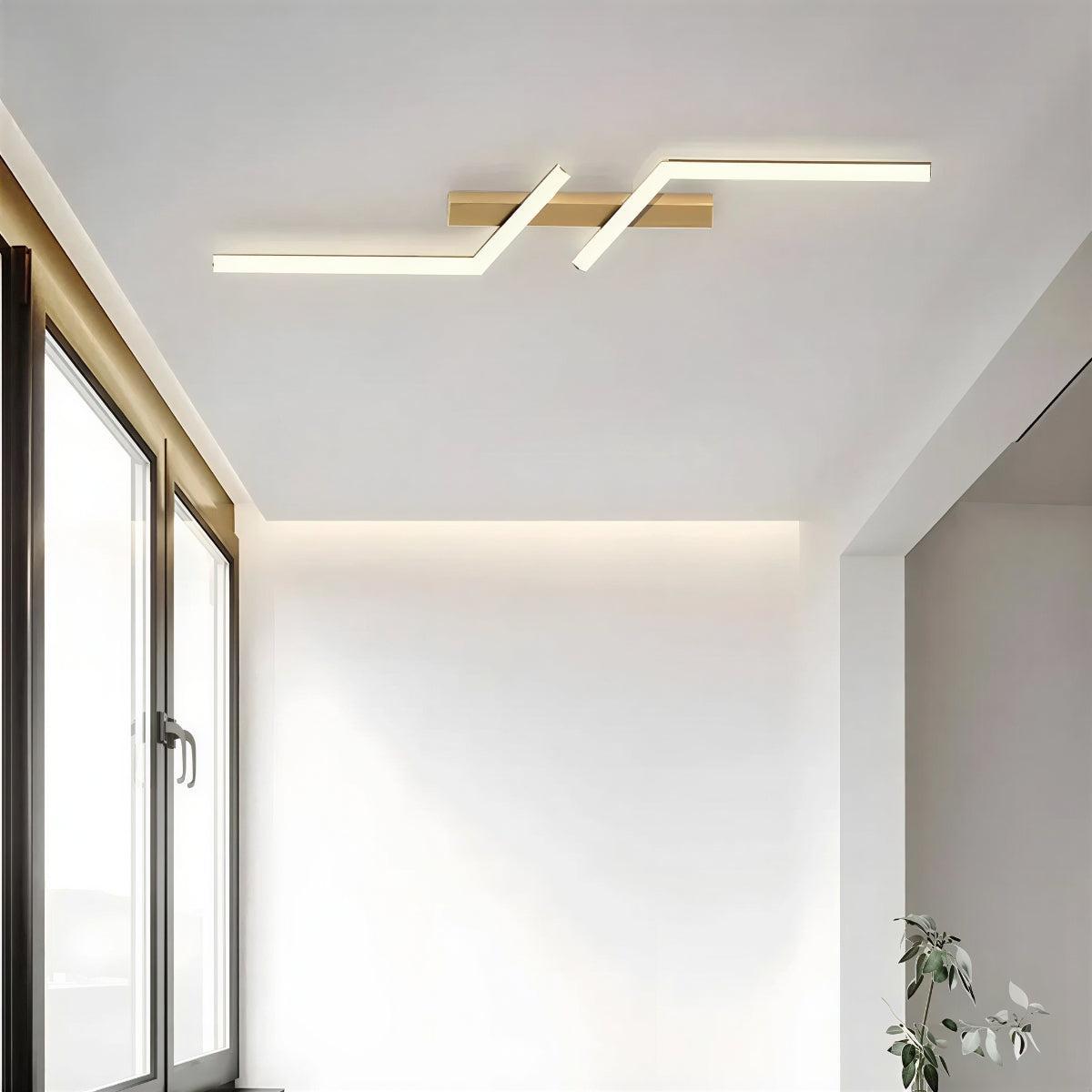 Minimalist Long Strip Ceiling Lighting for Modern Interiors