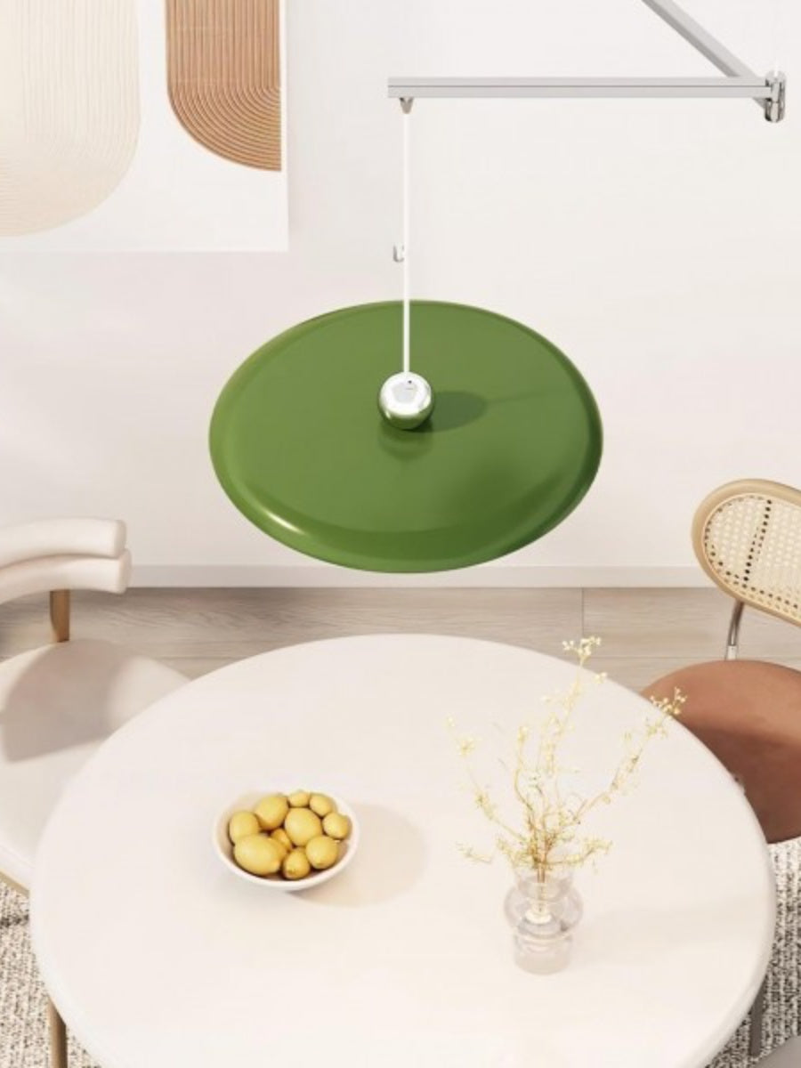 Swing Arm Pendant Light - Minimalist Adjustable Hanging Light Fixture