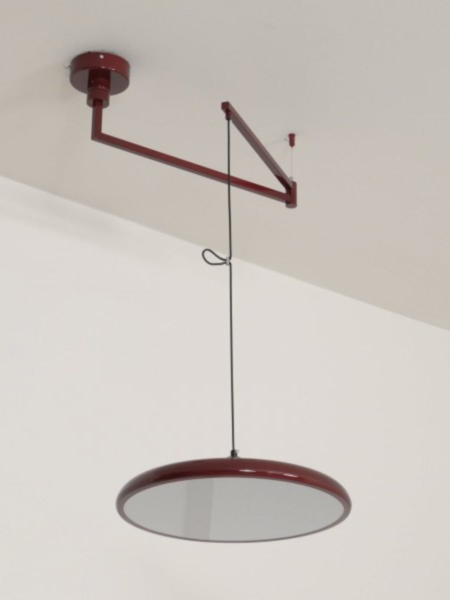 Swing Arm Pendant Light - Minimalist Adjustable Hanging Light Fixture
