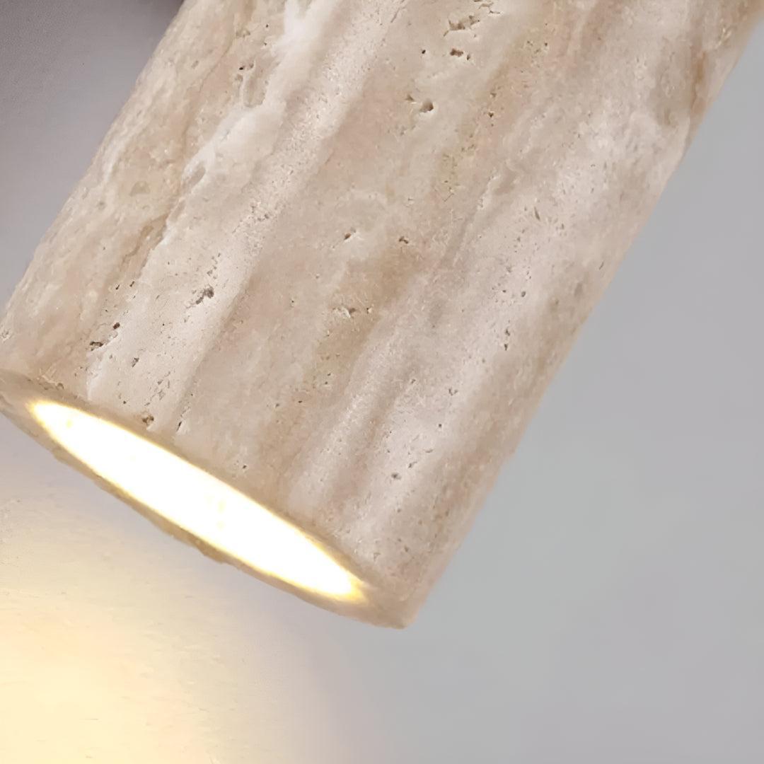 Modern Marble Wall Sconce Light With Up Down Illumination