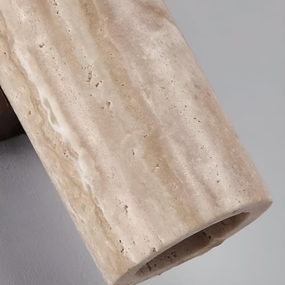 Modern Marble Wall Sconce Light With Up Down Illumination