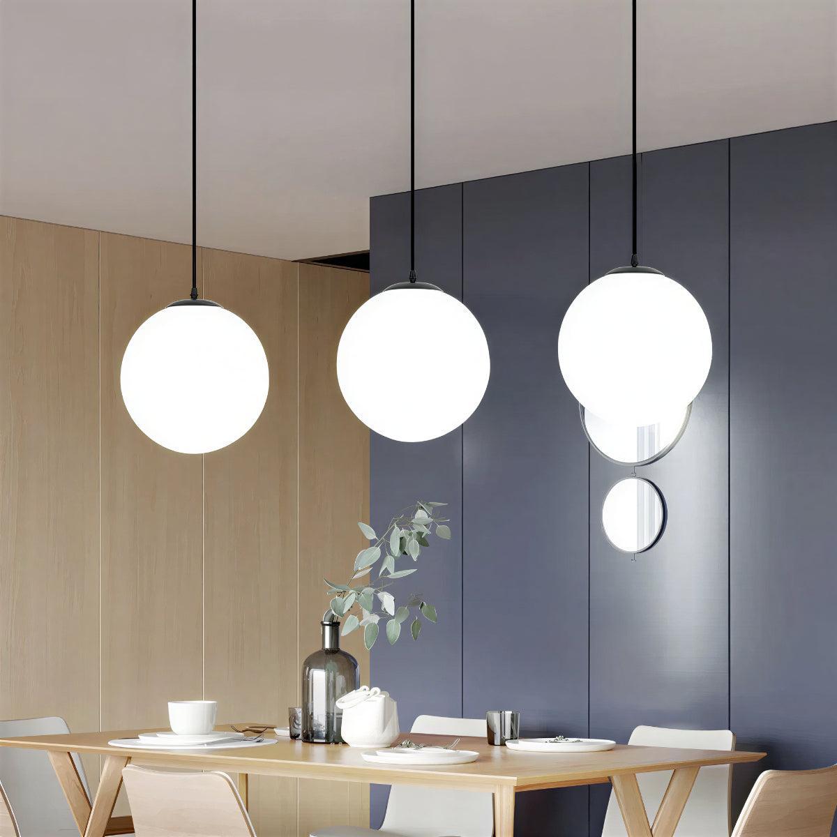Modern Simple Globe Pendant Light