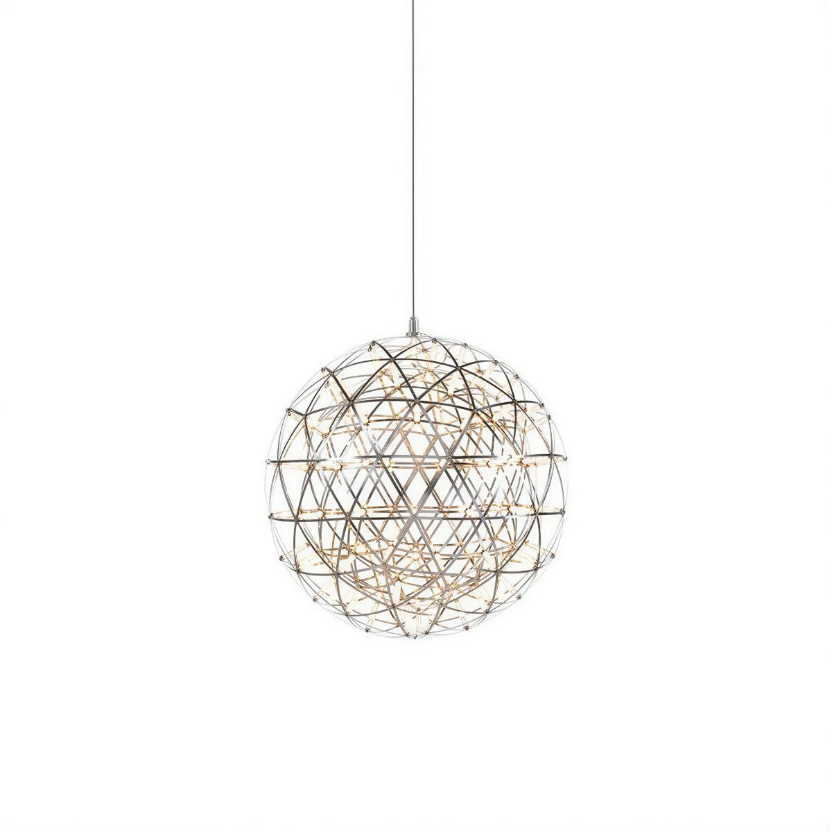 Modern Sphere Chandelier Light Fixture With Globe Style