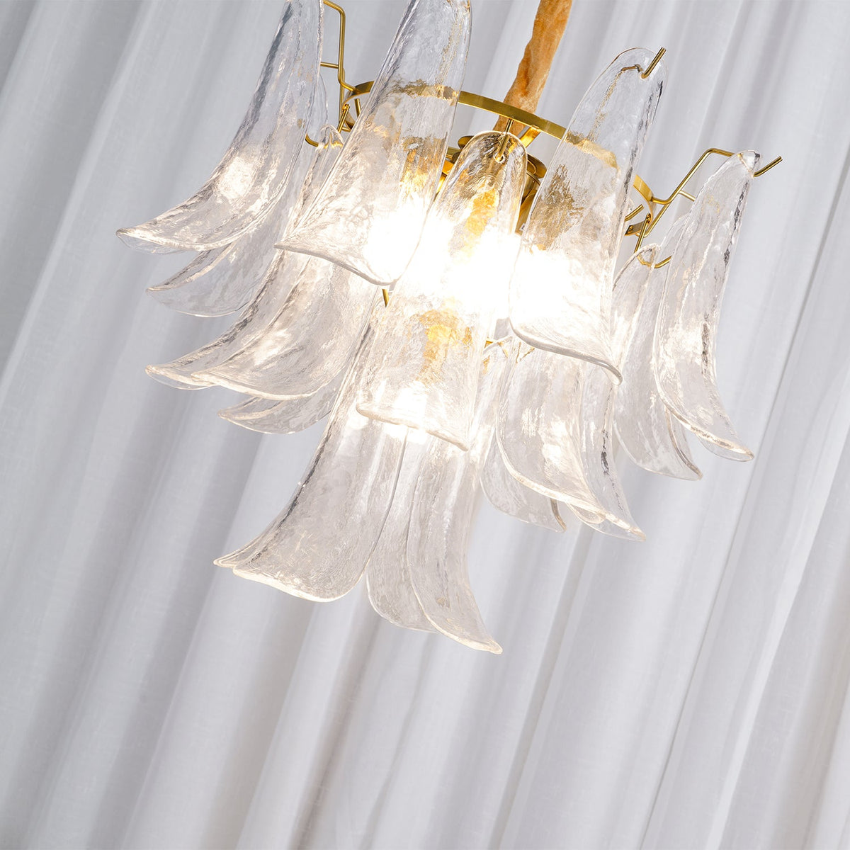 Murano Petal Chandelier