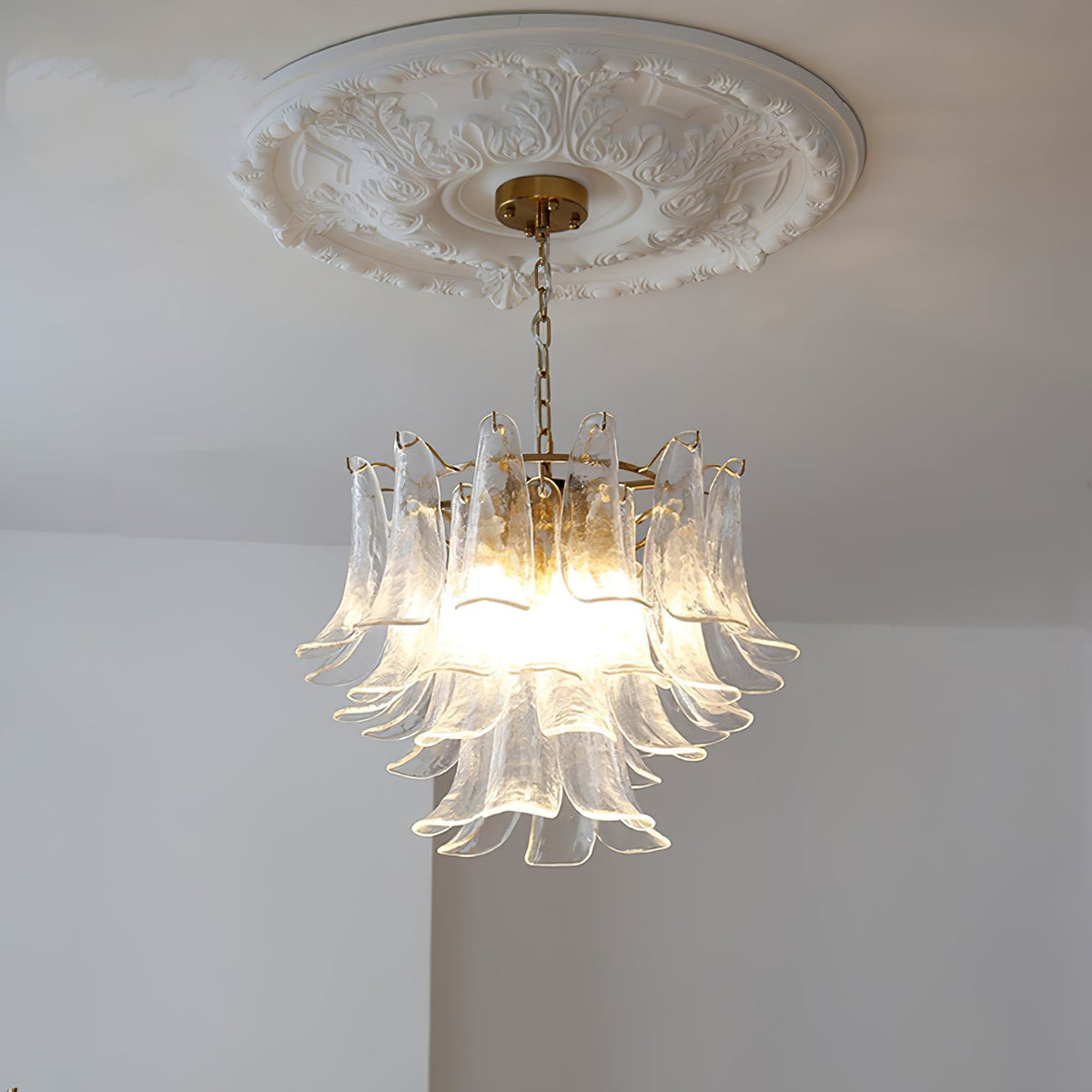 Murano Petal Chandelier