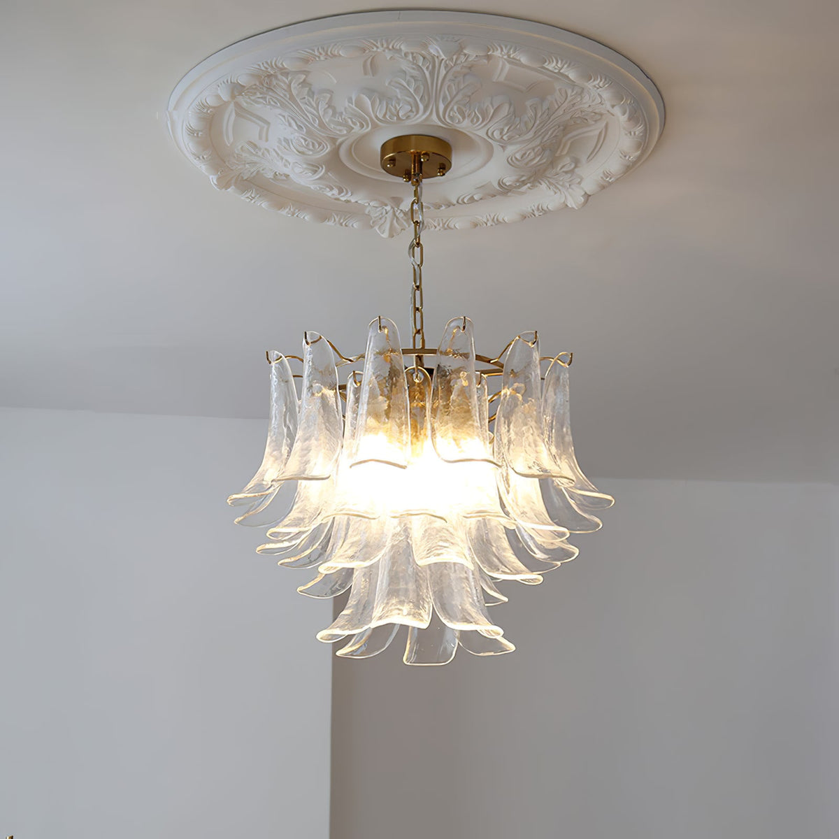 Murano Petal Chandelier