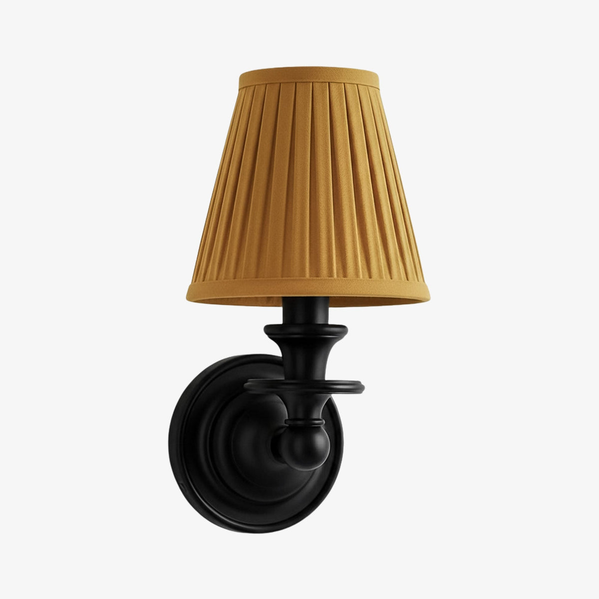 Drum Shade Wall Sconce – Fabric Sconce Light for Cozy Cottage Lighting