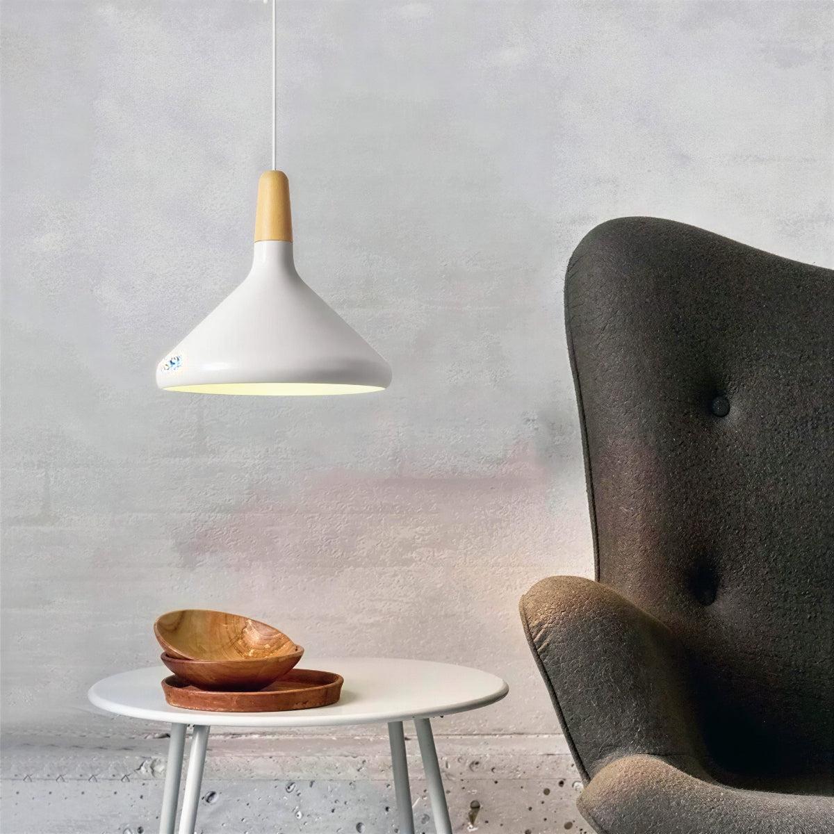 Nordic Creative Wooden Pendant Light for Dining Room and Kitchen