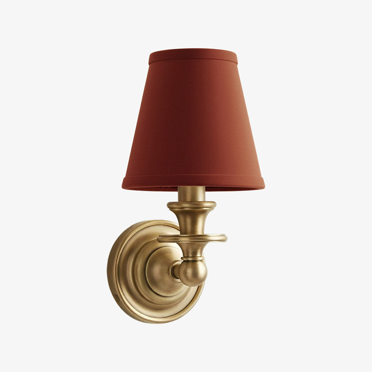 Drum Shade Wall Sconce – Fabric Sconce Light for Cozy Cottage Lighting