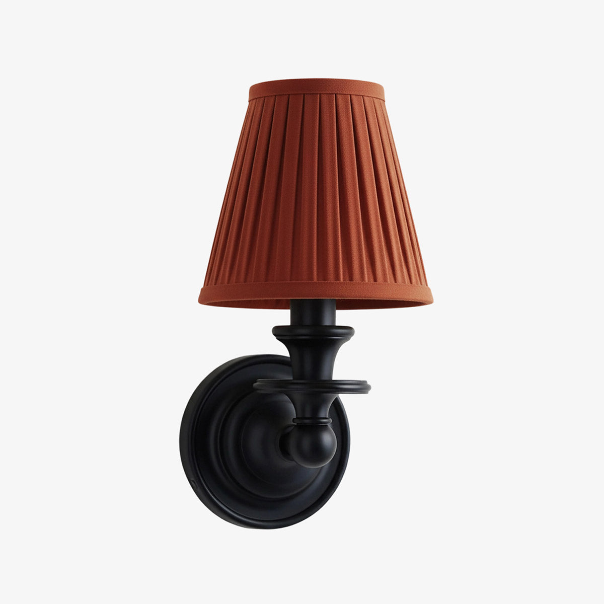 Drum Shade Wall Sconce – Fabric Sconce Light for Cozy Cottage Lighting