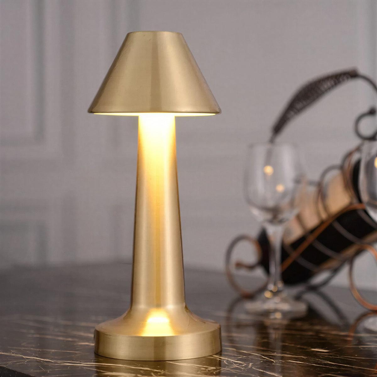 Cordless Rechargeable Table Lamp With Touch Dimming