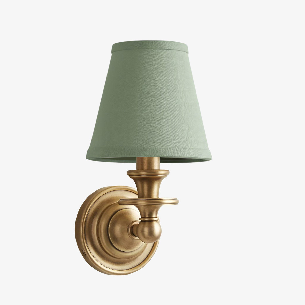 Drum Shade Wall Sconce – Fabric Sconce Light for Cozy Cottage Lighting