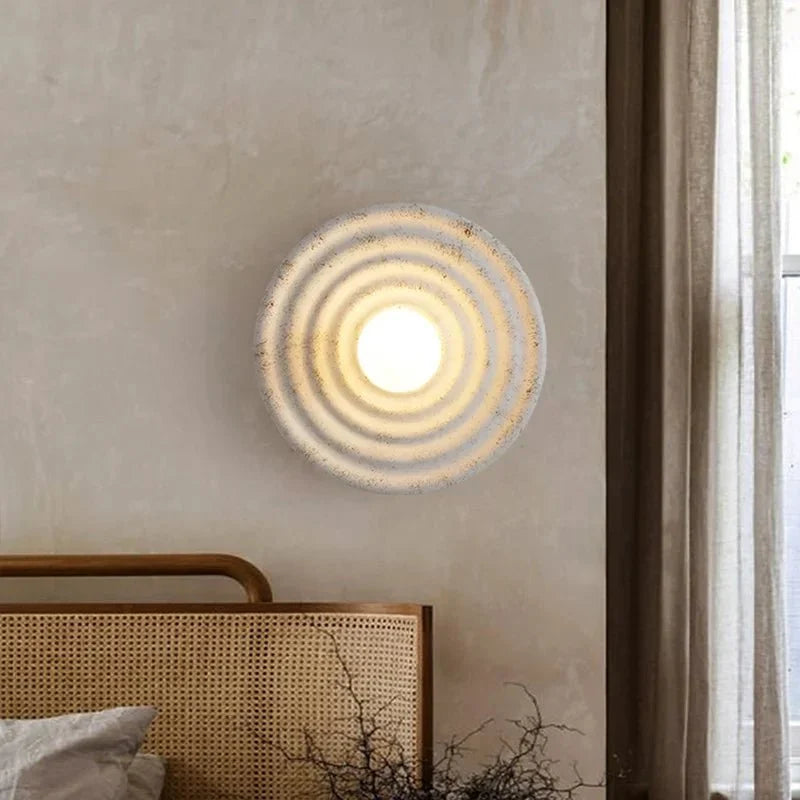 Wabi-Sabi Ceramic LED Wall Lamp