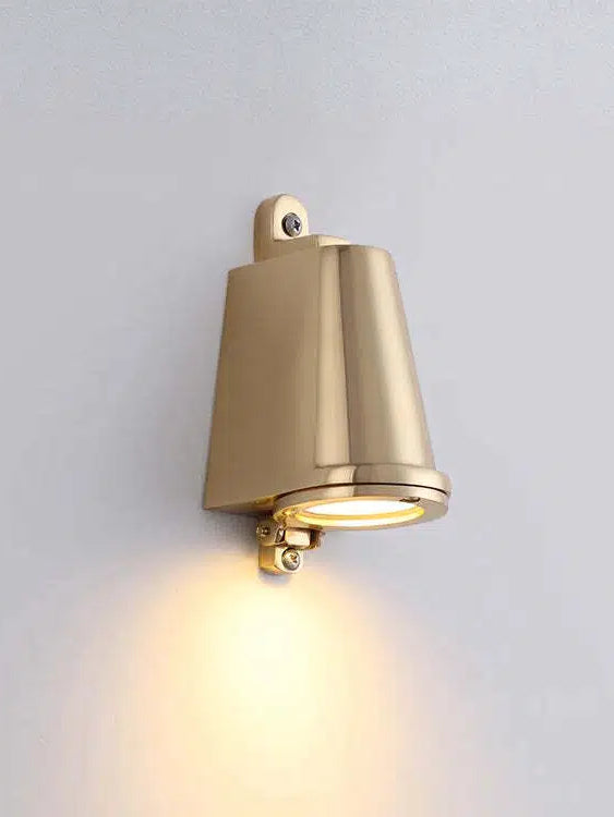 Industrial Outdoor Wall Light – Waterproof Sconce with Bluebell Shape Spreaderlight