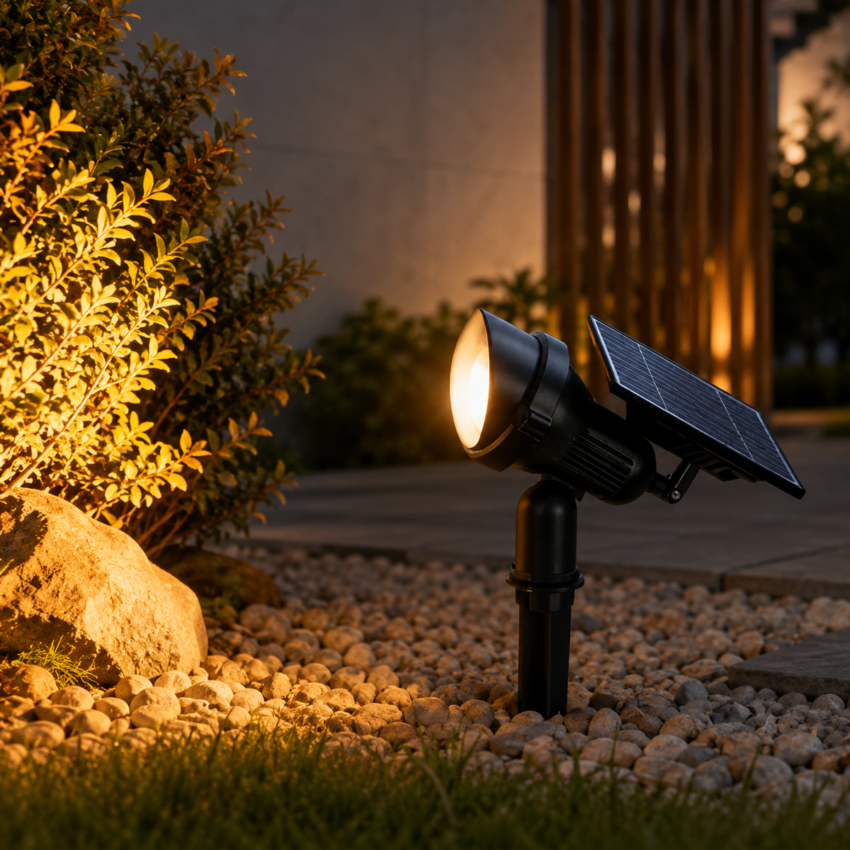 Lawn Spot Lights Outdoor Adjustable Solar Tree Light
