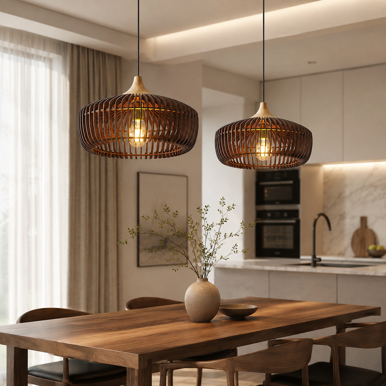 Hinoki Pendant Light