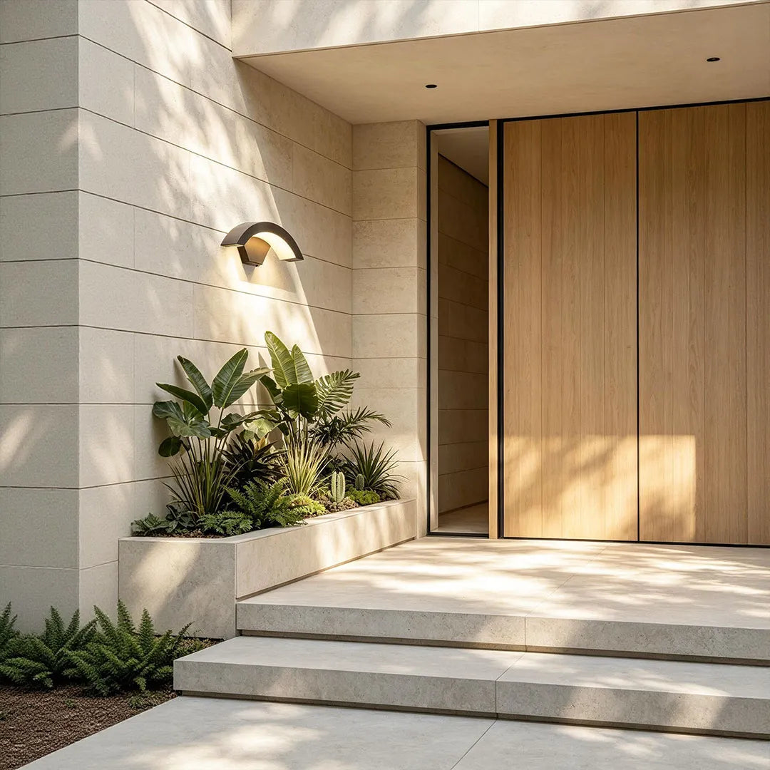 LED Wall Light Outdoor Downlights Porch Wall Mounted Sconce
