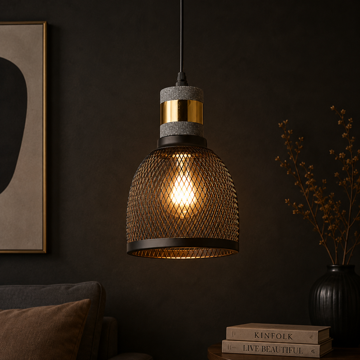Concrete Industry Pendant Lamp