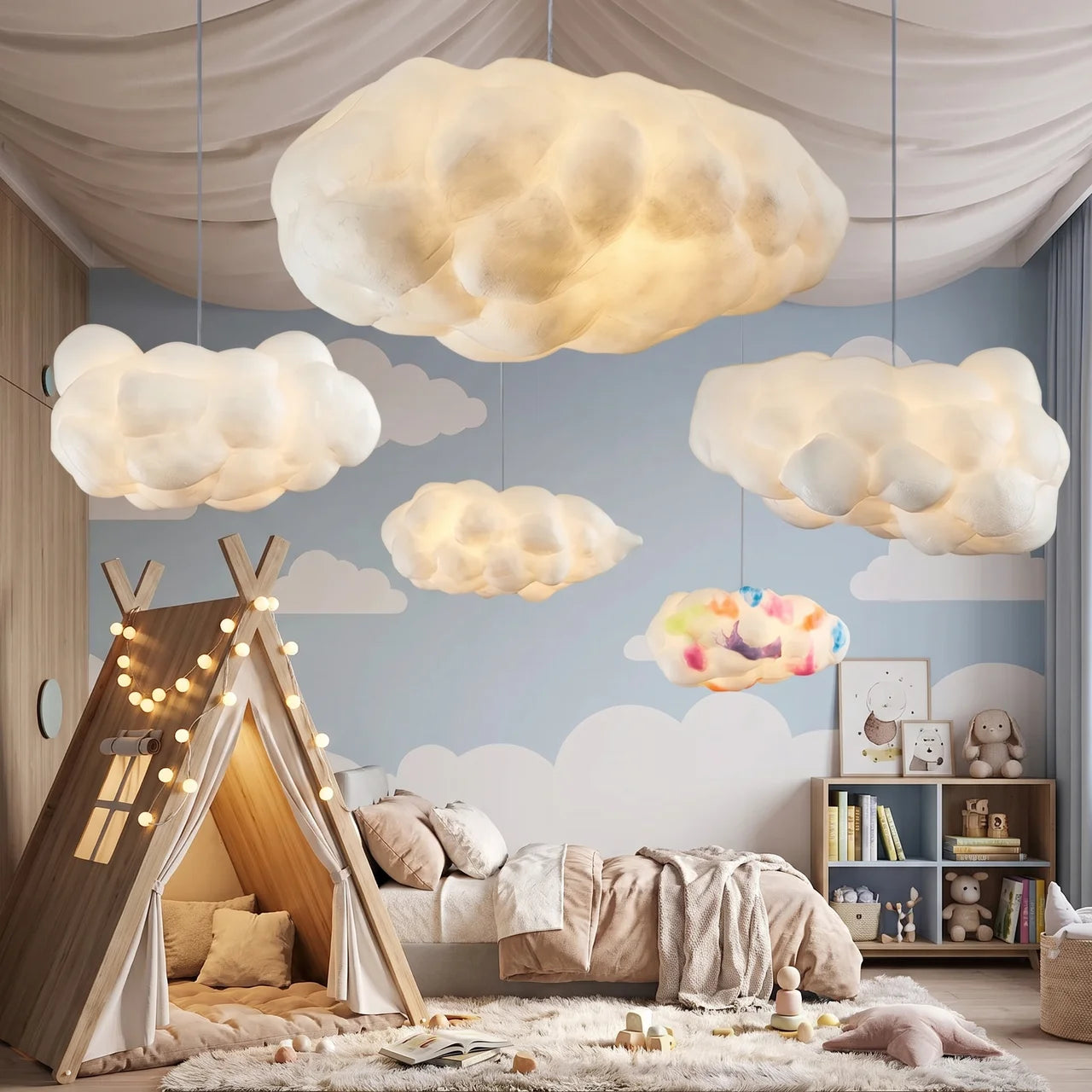 Cloud like Pendant Light Modern Art Design Ceiling Light