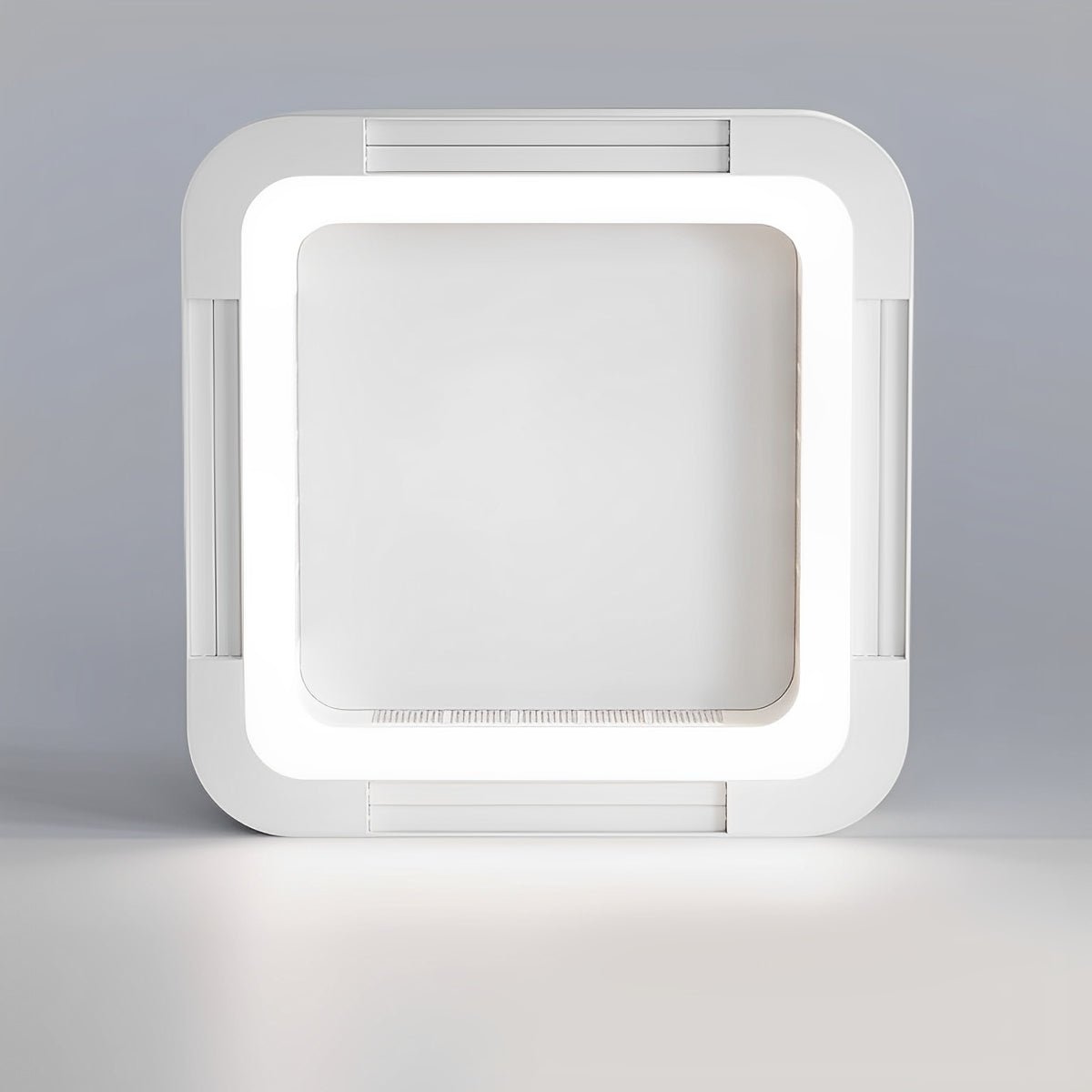 Modern Minimalist Mainless Lighting LED Bladeless Ceiling Fan Light